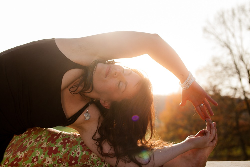Imagefotos Yoga-Lehrerin