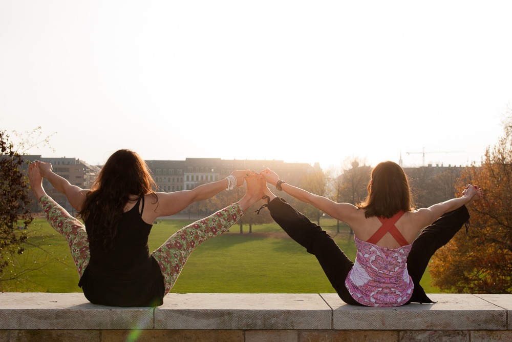 Imagefotos Yoga-Lehrerin