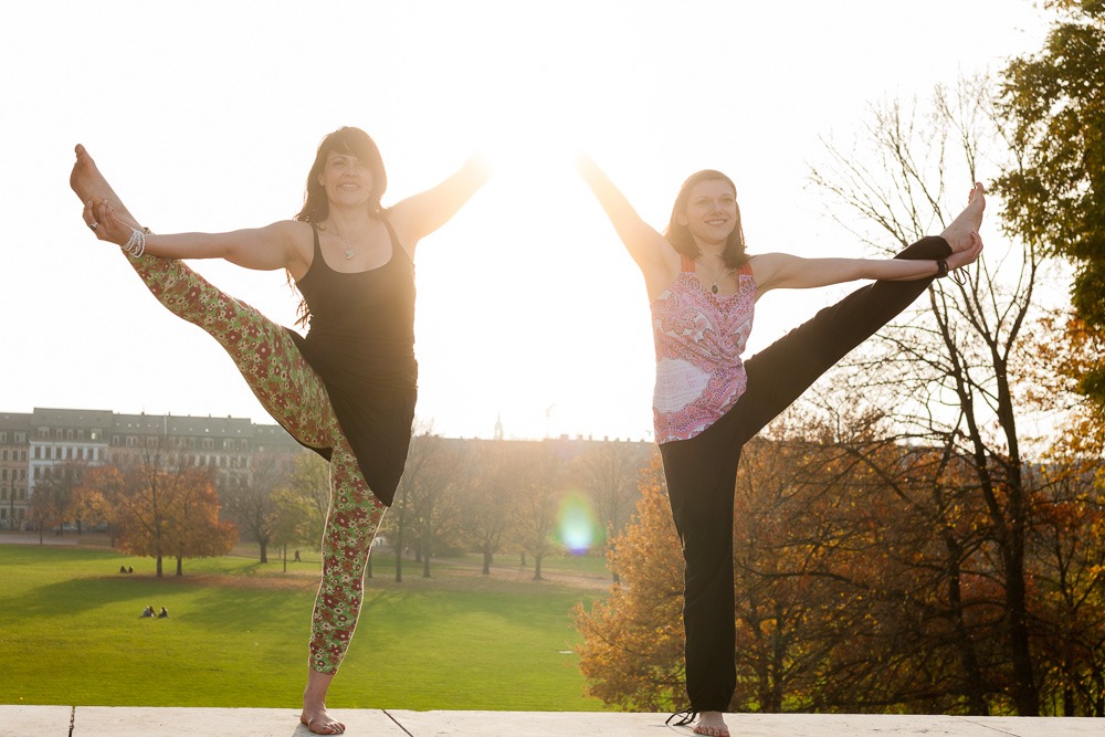 Imagefotos Yoga-Lehrerin