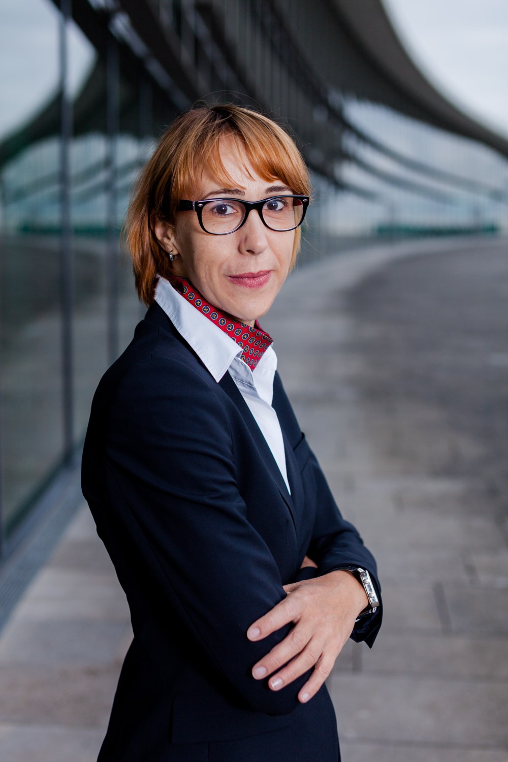 Businessportrait einer IT-Delivery-Managerin in Dresden