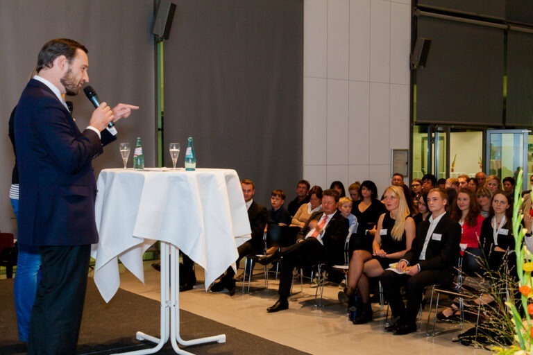 Event-Reportage der Verleihung des Studienkompass der „Stiftung Deutsche Wirtschaft“