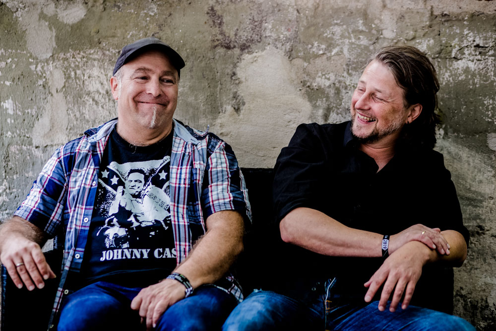 Künstlerportraits von Jay und Gofi vom Hossa-Talk-Podcast
