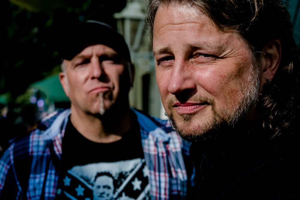 Künstlerportraits von Jay und Gofi vom Hossa-Talk-Podcast