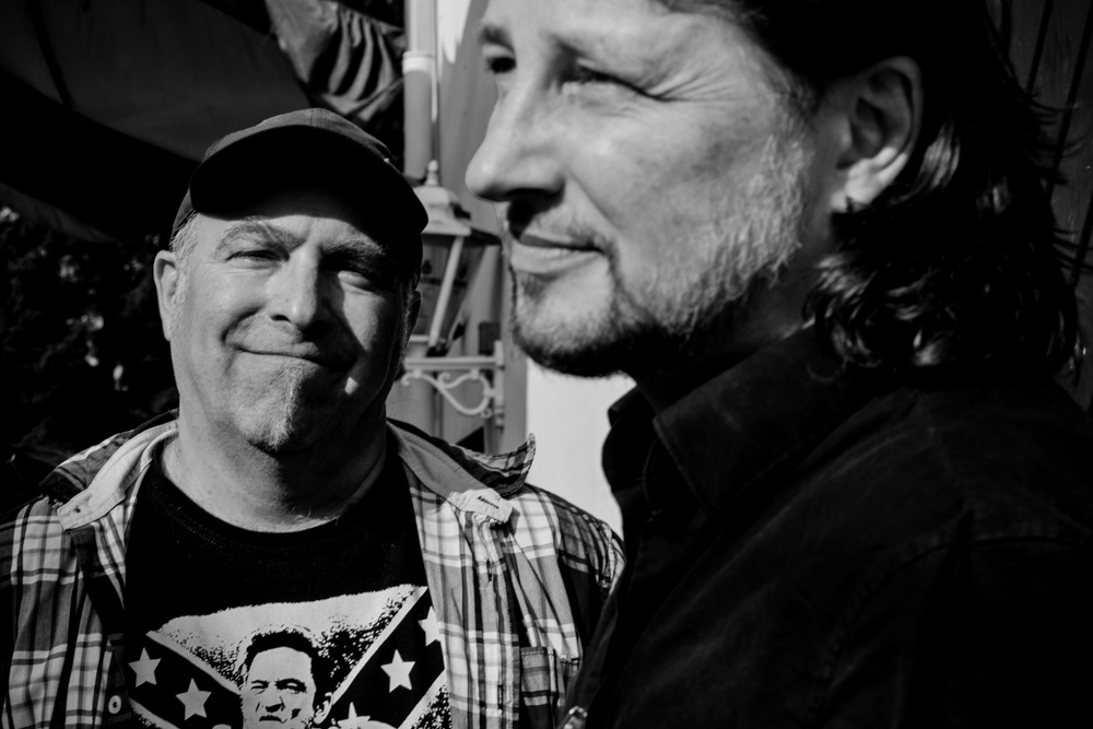 Künstlerportraits von Jay und Gofi vom Hossa-Talk-Podcast