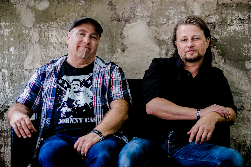 Künstlerportraits von Jay und Gofi vom Hossa-Talk-Podcast