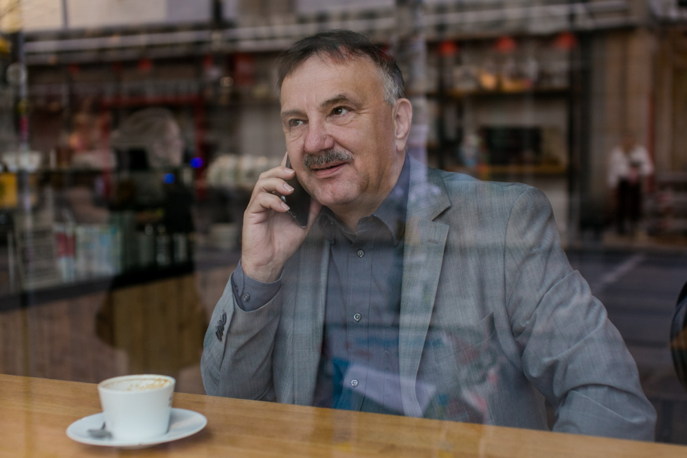 Dokumentarische Businessportraits eines Beraters in Dresden von Fotograf Dresden