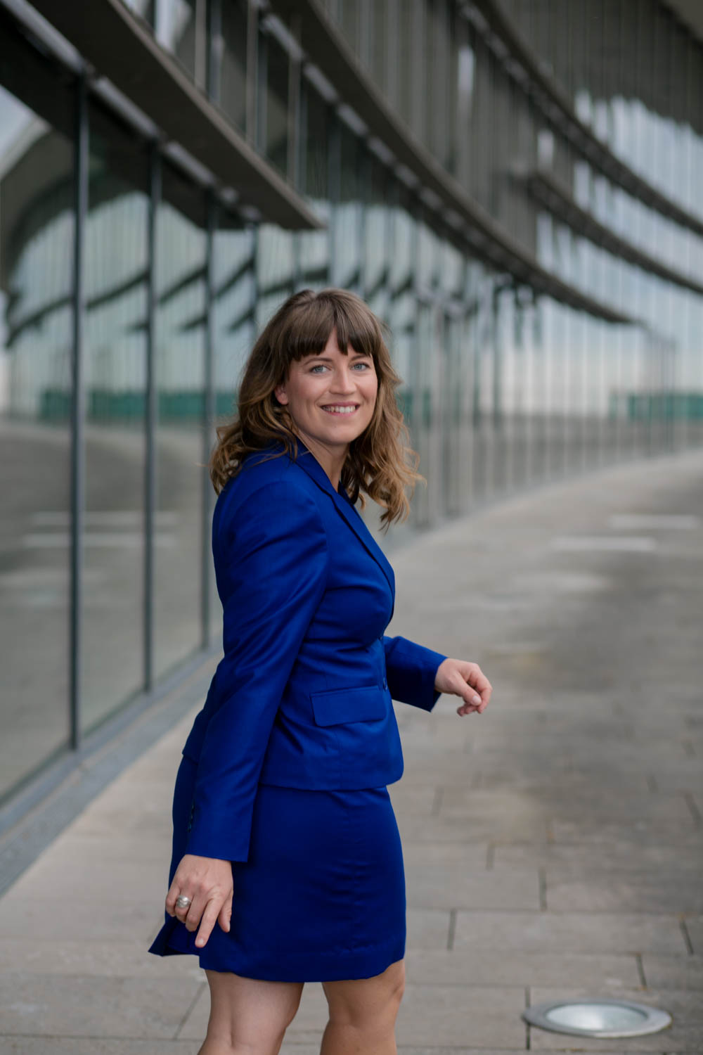Businessportrait einer Geschäftsfrau in Dresden