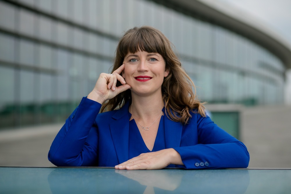 Businessportrait einer Geschäftsfrau in Dresden