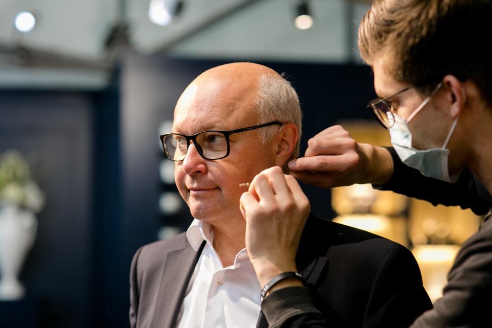 Friedhelm Wachs bei der Konferenz Purpose 2020 in Berlin