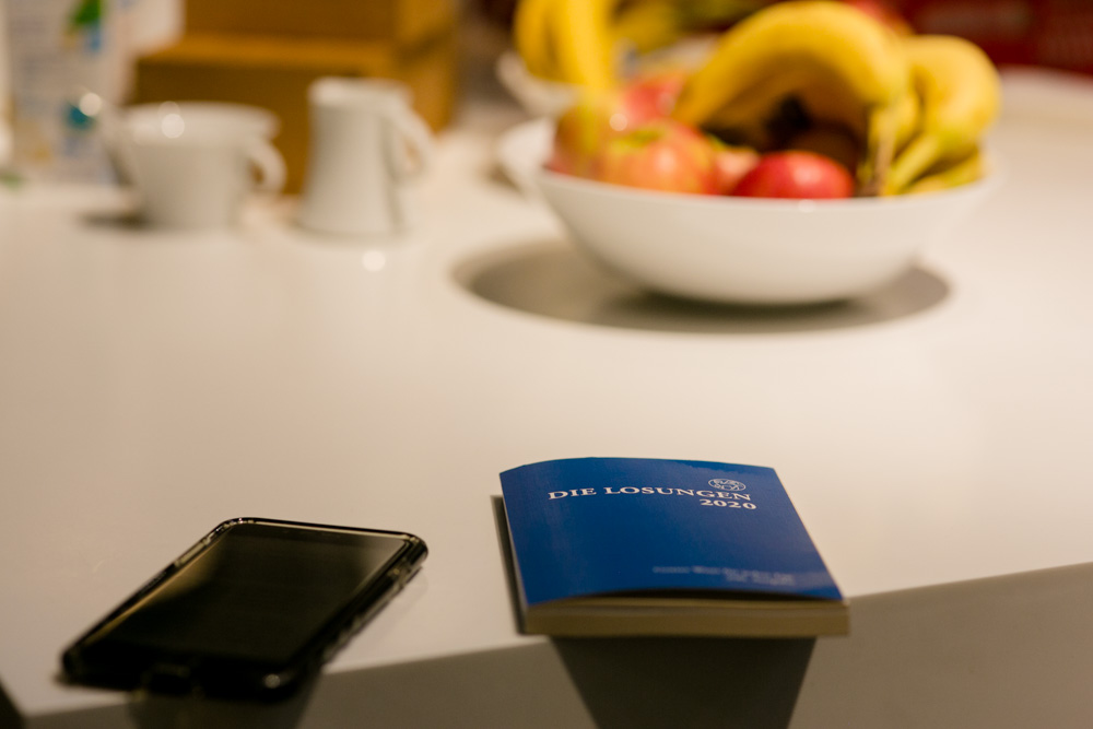 Die Losungen 2020 bei der Konferenz Purpose 2020 in Berlin