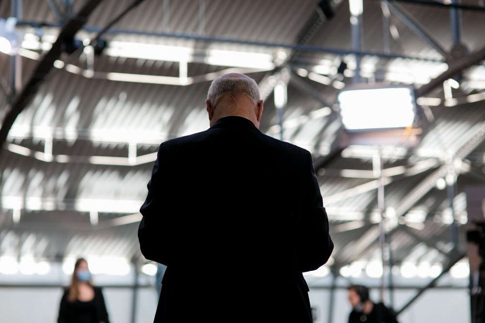 Friedhelm Wachs bei Purpose 2020 in der KPM in Berlin