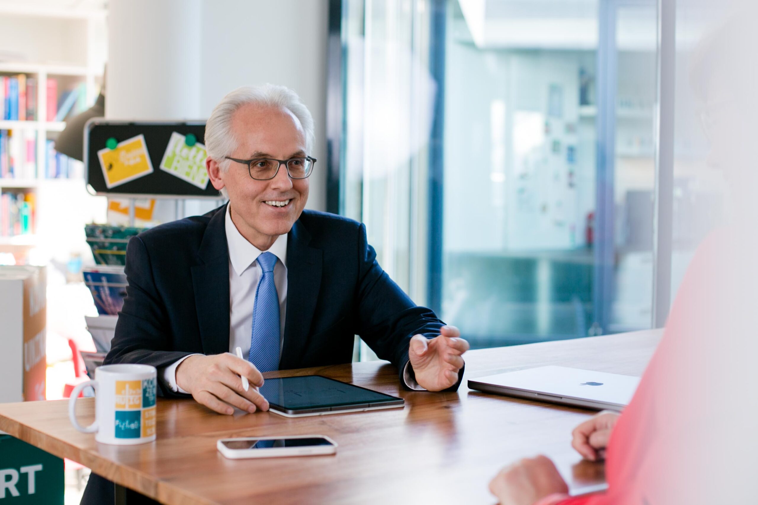 Unternehmensdarstellung von Businessfotograf in Dresden
